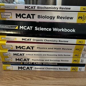 The Princeton Review MCAT Study Books Set